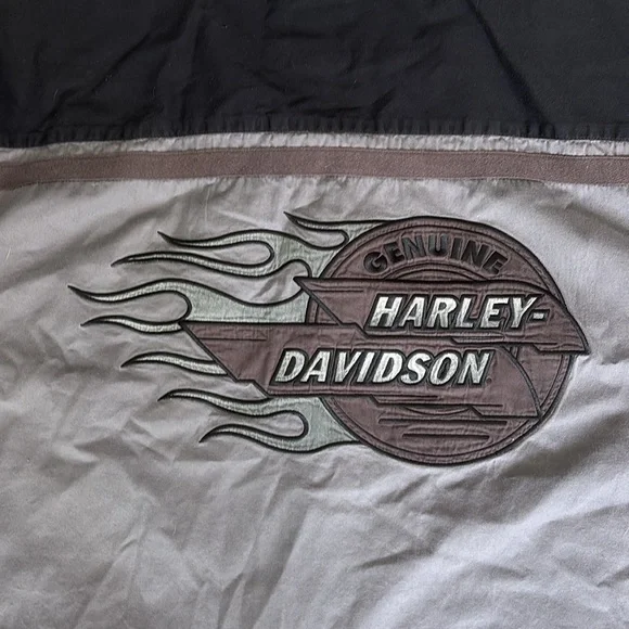 Harley-Davidson Button Up Mechanic Shirt American Classic Motorcycles Biker 3XL - Picture 7 of 7